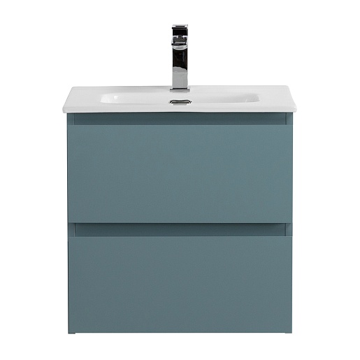 BelBagno Тумба под раковину Kraft 39-50 подвесная Голубой матовый – фотография-2